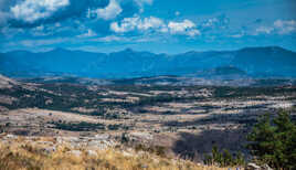 Pano sur les Alpes Maritimes