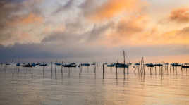 Lever du jour au cap ferret..