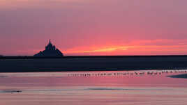 Sunset depuis la baie