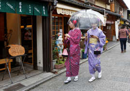 Promenade dans Gion.