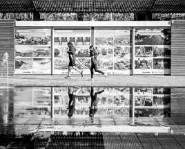Foulée synchronisée