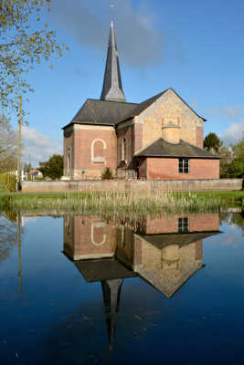 Petite église au matin