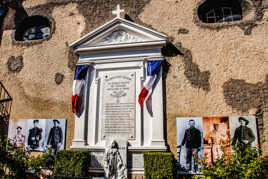 Mémorial triste souvenir.