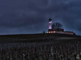 Le phare dans la vigne
