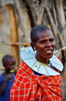jeune femme Masaï