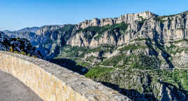 Pano sur Les Gorges du Loup