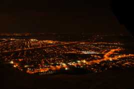 Randonnée au sommet du mont St-hilaire de nuit