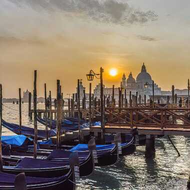 Coucher de soleil sur Venise par patrick69220