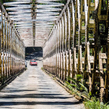 Pont américain sur la Tchamba Nouvelle Calédonie