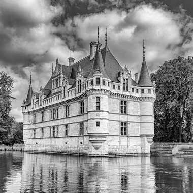 Archives châtelaines : château d'Azay-le-Rideau par Theodoric