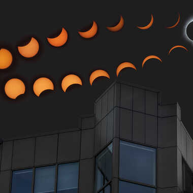 Éclipse solaire 8 avril 2024 par LadiDi