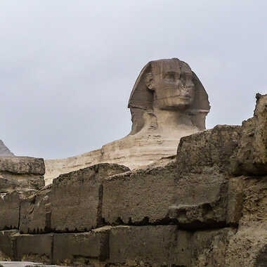 Sphinx et pyramide par patrick69220
