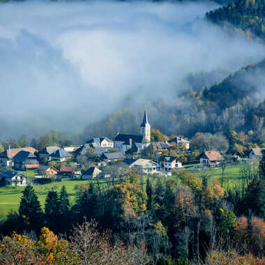 Brumes de haute Savoie par Jeanjean