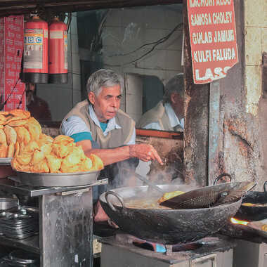 Street food à Old Delhi par patrick69220