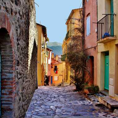 Les ruelles colorées de Collioure