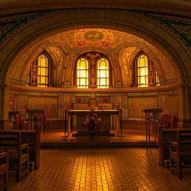 Chapelle dorée par jeromeh