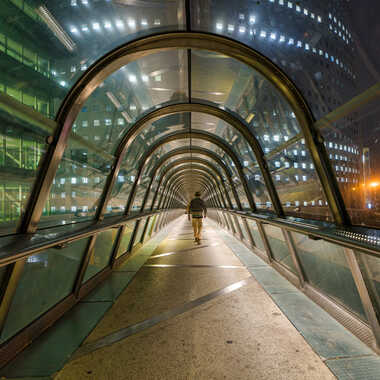 Début de soirée à Japan Bridge, La Défense... par guyamram@hotmail.fr