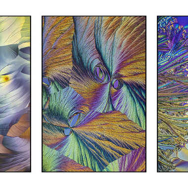 triptyque abstrait par LadiDi