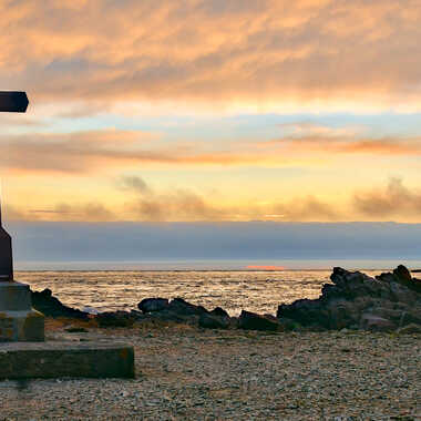 Coucher à Goury par ERASMUS