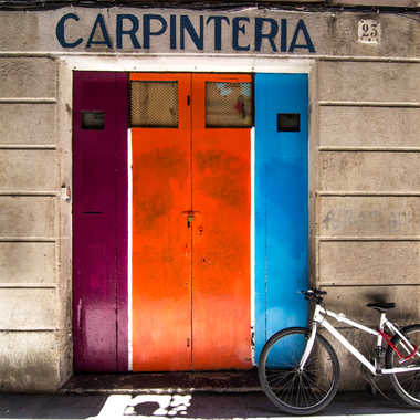 Le vélo qui attend par Barcelonero
