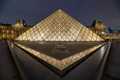 La pyramide du Louvre et ses reflets...