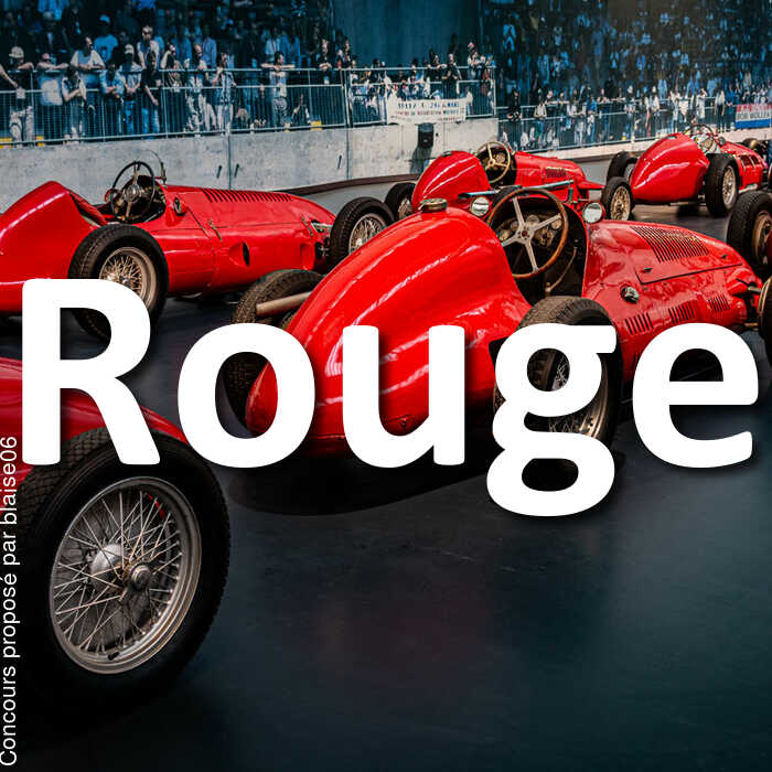 Concours Photo - Rouge