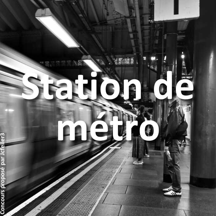 Concours Photo - Station de métro