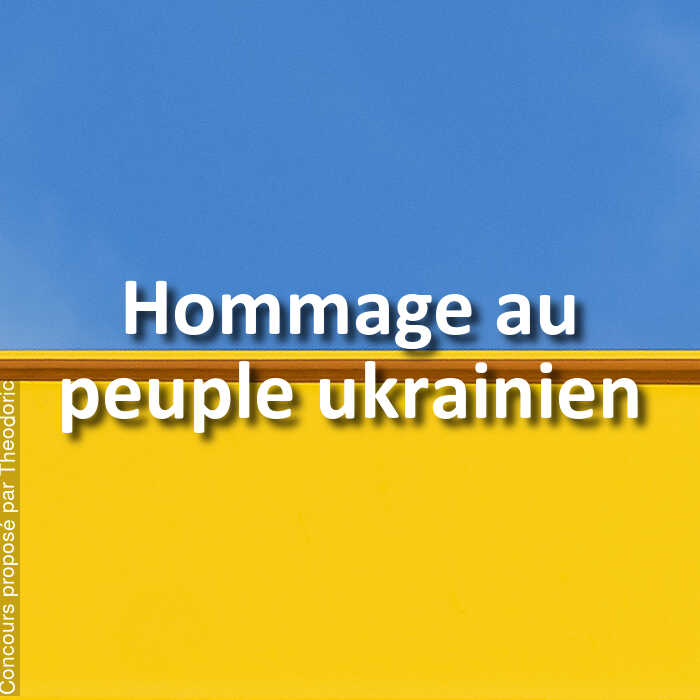 Concours Photo - Hommage au peuple ukrainien
