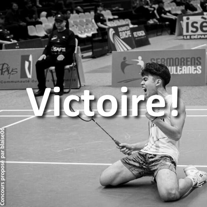 Concours Photo - Victoire!