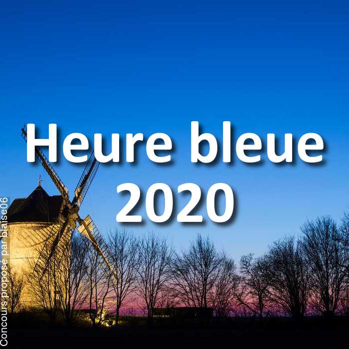 Concours Photo - Heure bleue 2020