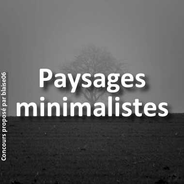 Paysages minimalistes