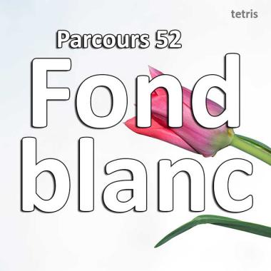 Fond Blanc - Parcours 52 #37