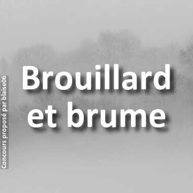 Brouillard et brume
