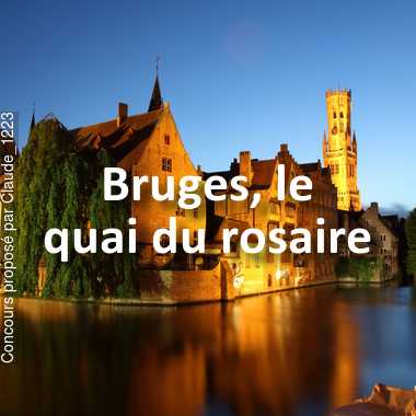 Bruges annulé